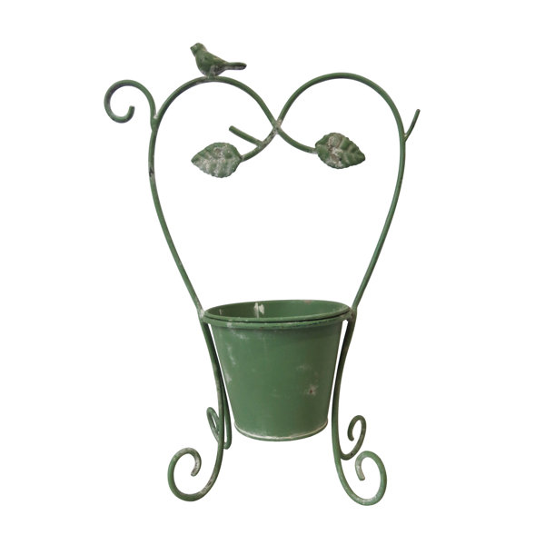 Lily Manor Jameown Metal Outdoor Plant Pot & Reviews Wayfair.co.uk